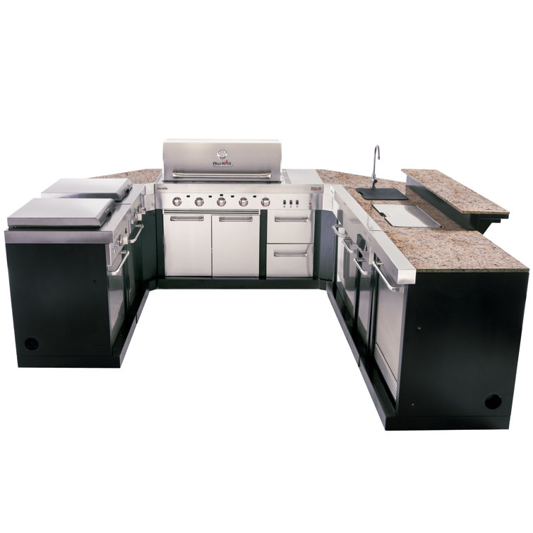 CharBroil Medallion Series 8 Piece Modular Outdoor Kitchen & Reviews
